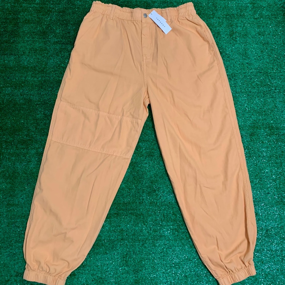 Topshop Pastel Utility Cargo Pants - Picture 2 of 5
